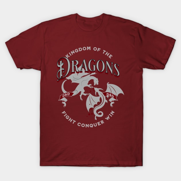 KIngdom of the Dragons T-Shirt by Bootylicious